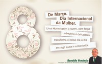  8 DE MARÇO – DIA INTERNACIONAL DA MULHER