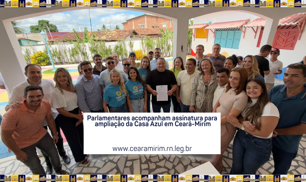 ASSINATURA PARA AMPLIAÇÃO DA CASA AZUL