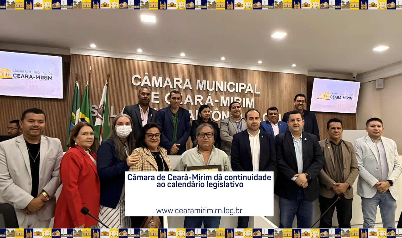 CALENDÁRIO LEGISLATIVO