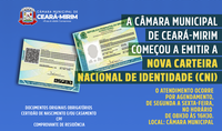 EMISSÃO DA NOVA CARTEIRA NACIONAL DE IDENTIDADE 