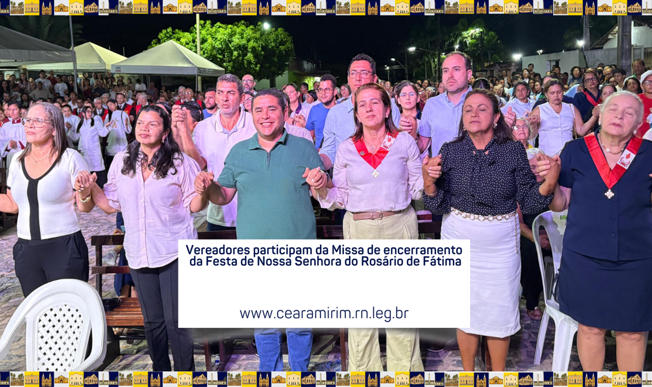  ENCERRAMENTO DA FESTA DE NOSSA SENHORA DO ROSÁRIO DE FÁTIMA