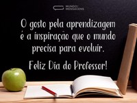 FELIZ DIA DOS PROFESSORES