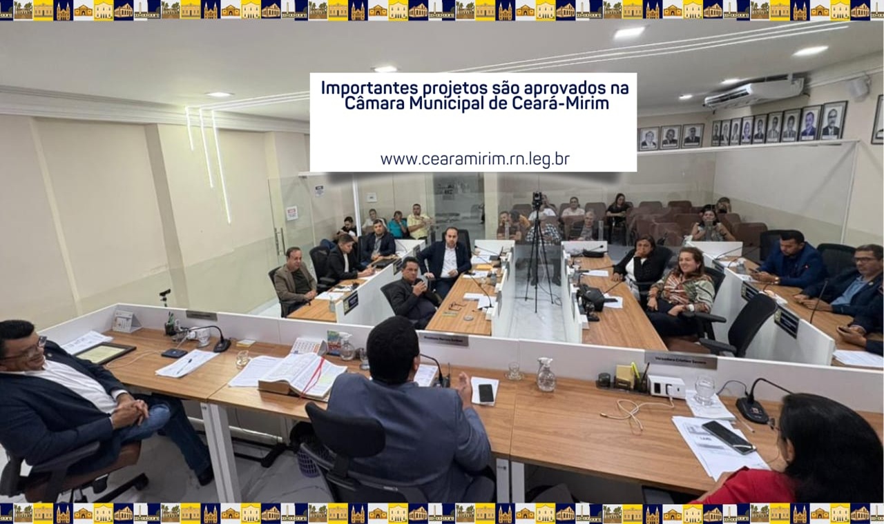 PROJETOS SÃO APROVADOS