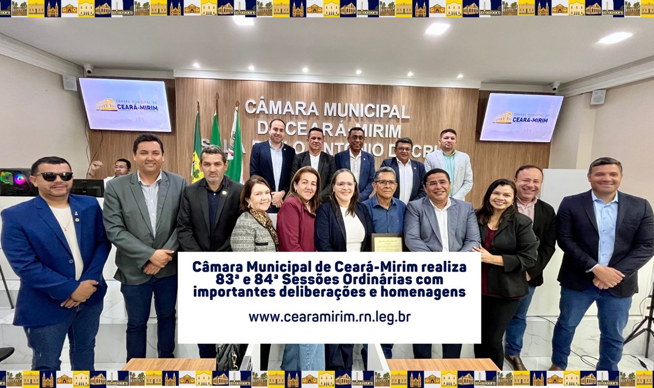 SESSÕES ORDINÁRIAS 