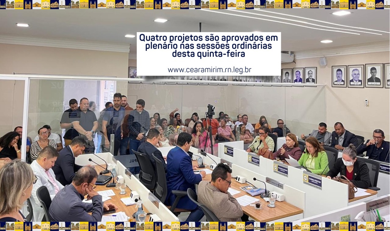 SESSÕES ORDINÁRIAS