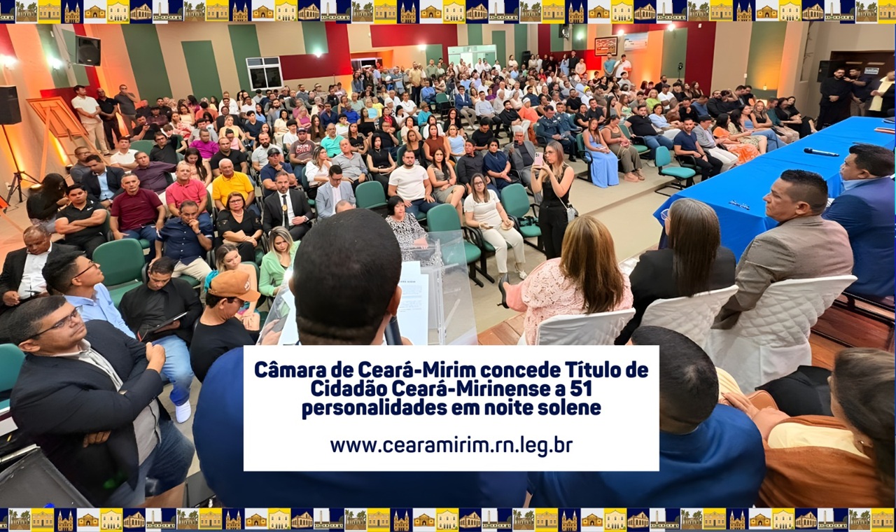 TÍTULO DE CIDADÃO CEARÁ-MIRINENSE